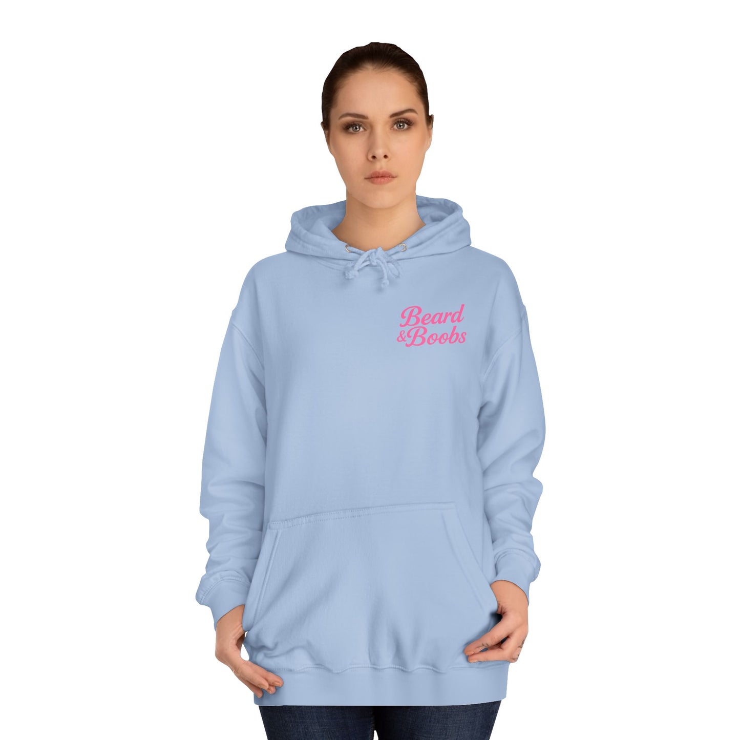Hoodie Pink Logo