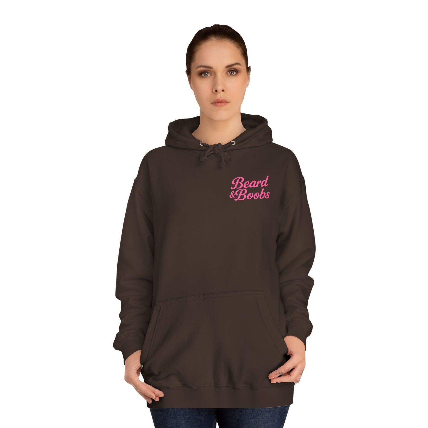 Hoodie Pink Logo