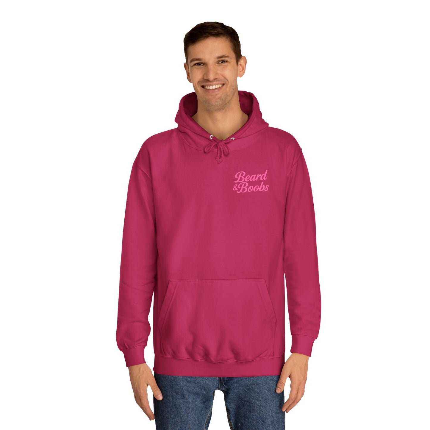 Hoodie Pink Logo