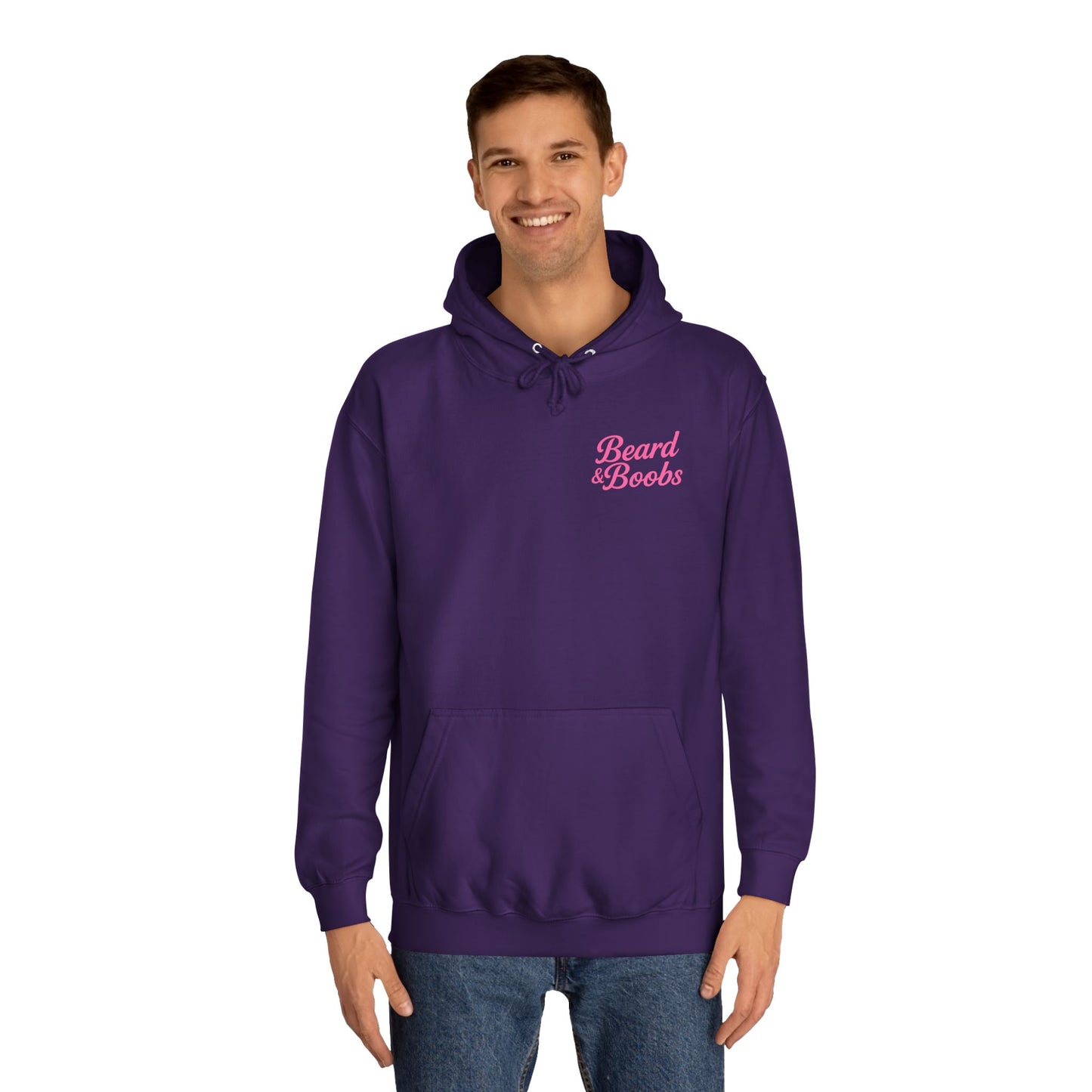 Hoodie Pink Logo