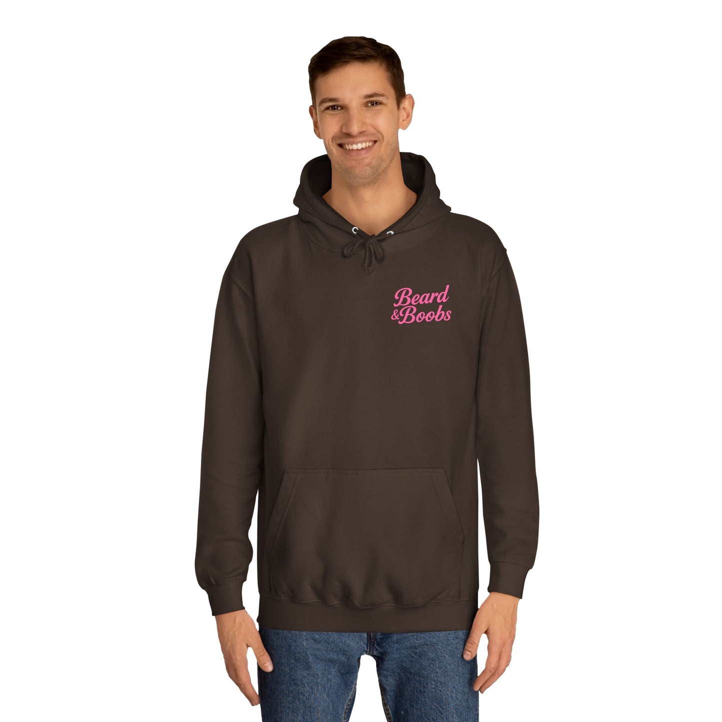 Hoodie Pink Logo