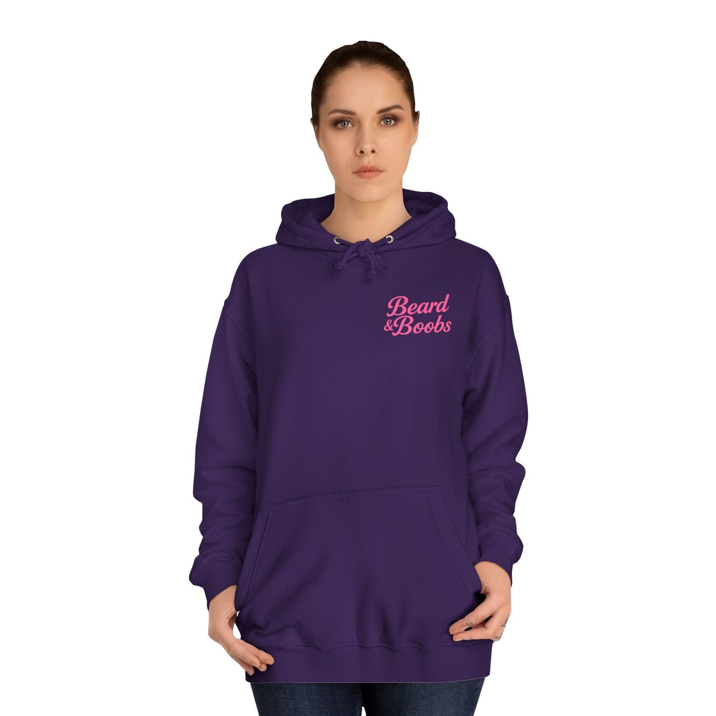 Hoodie Pink Logo