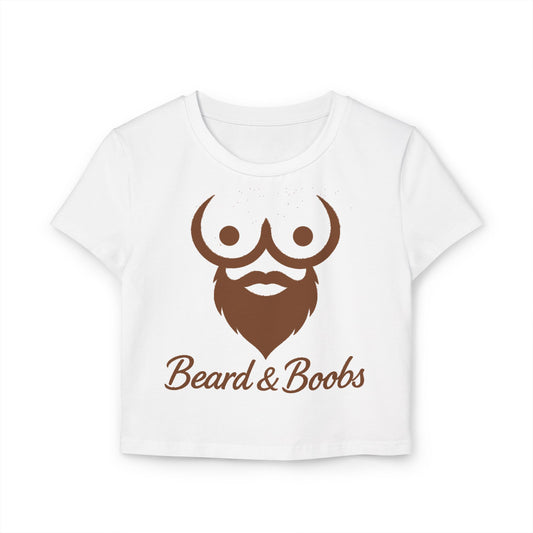 Beard & Boobs Crop Top