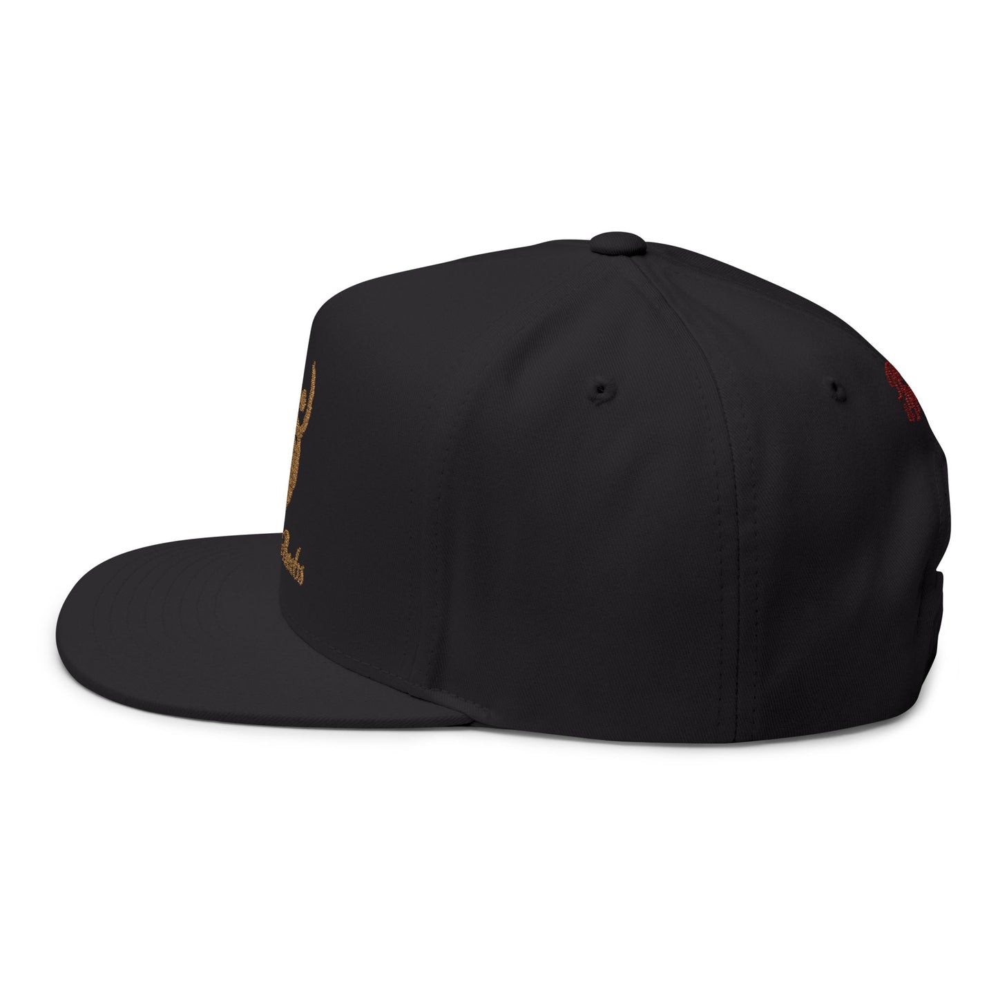 Beard & Boobs Flat Bill Snapback
