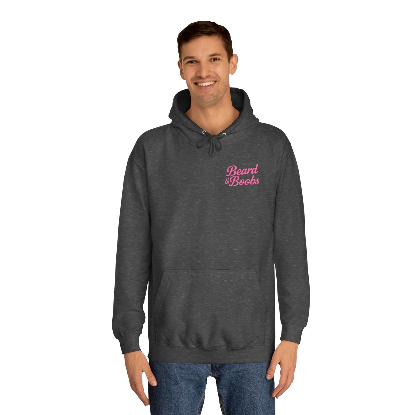 Hoodie Pink Logo