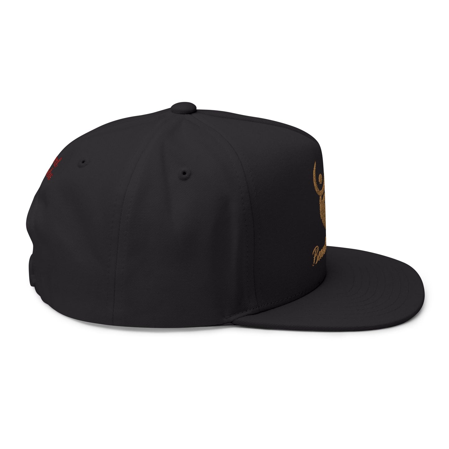 Beard & Boobs Flat Bill Snapback