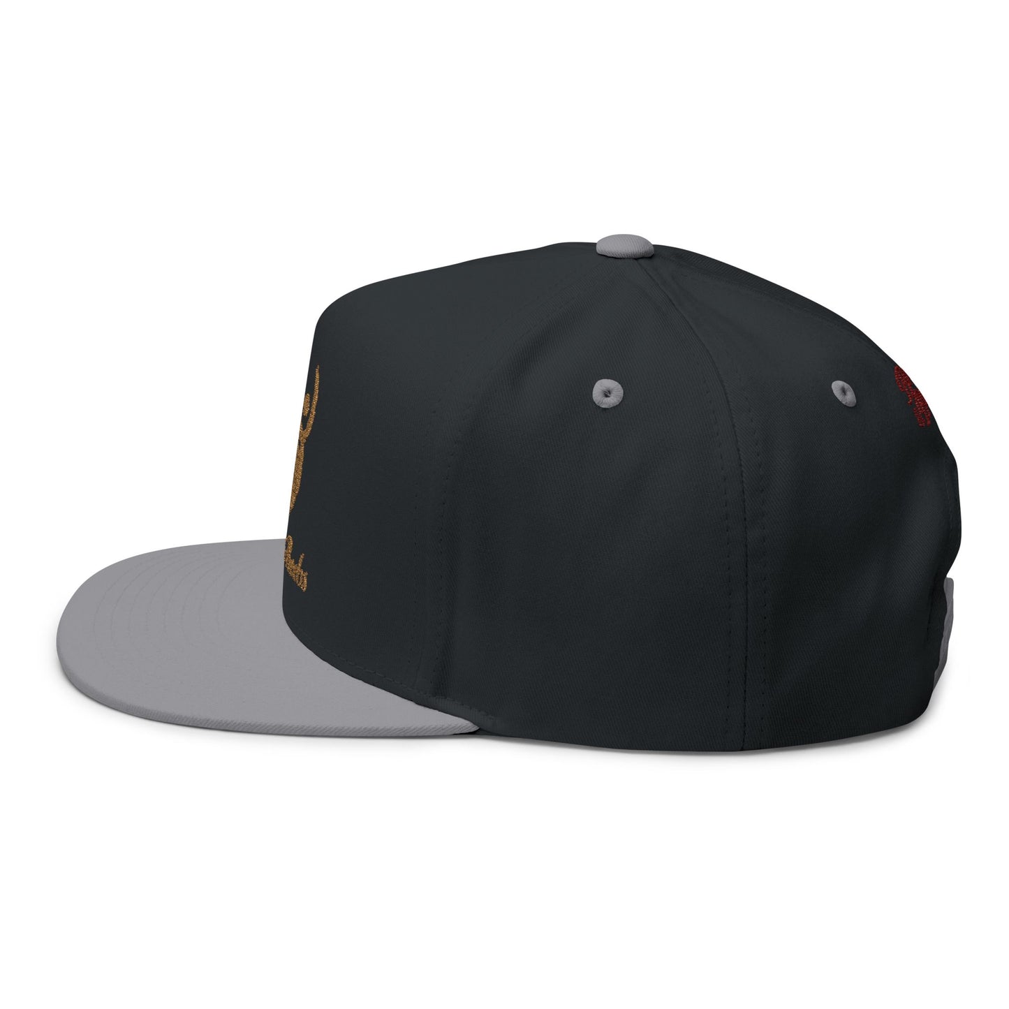 Beard & Boobs Flat Bill Snapback