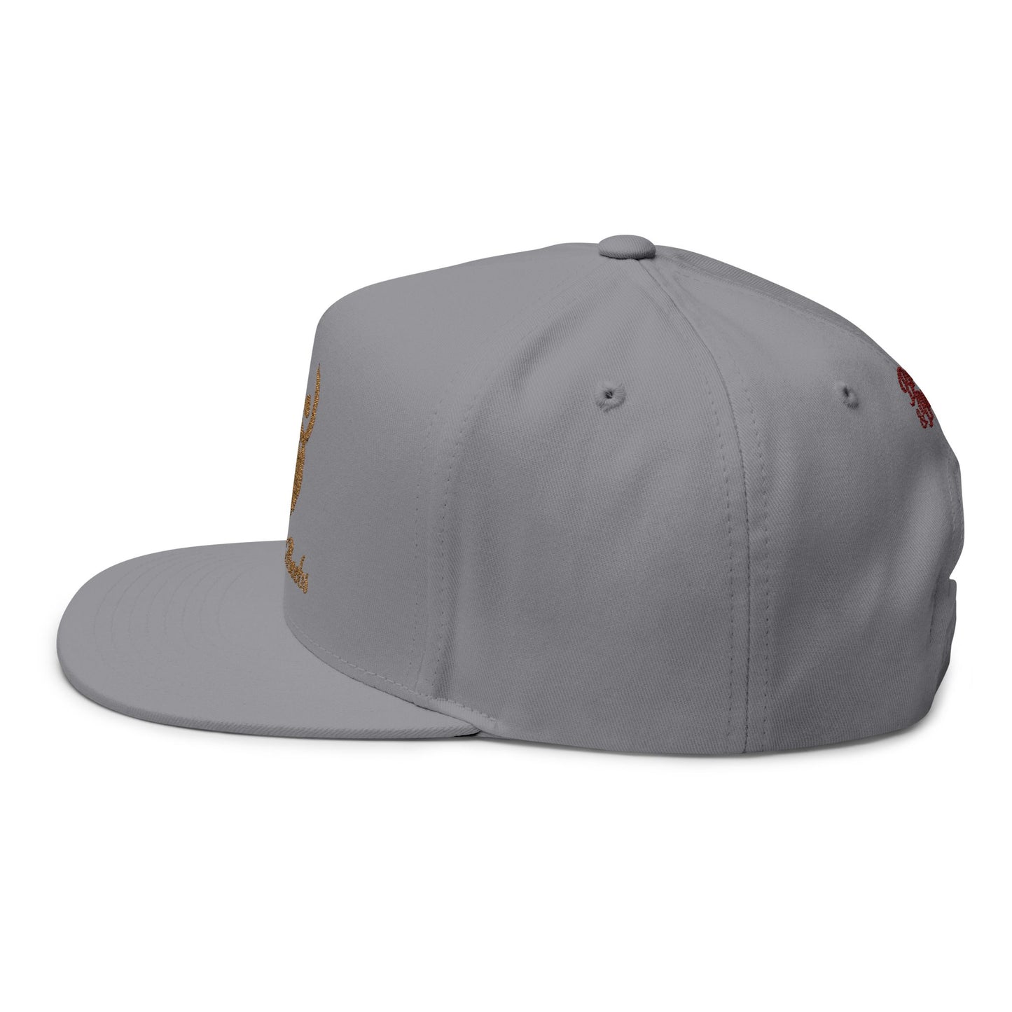 Beard & Boobs Flat Bill Snapback