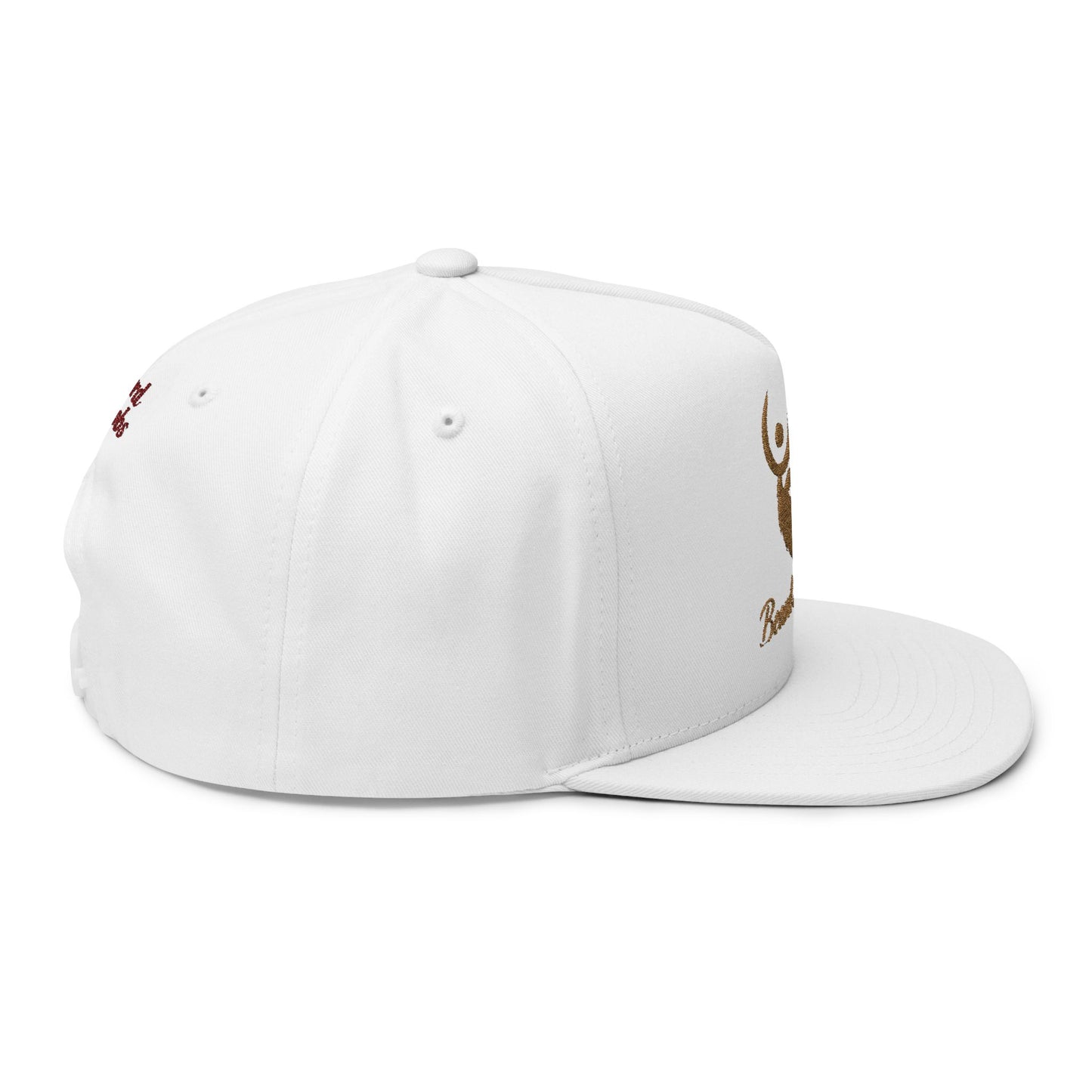 Beard & Boobs Flat Bill Snapback