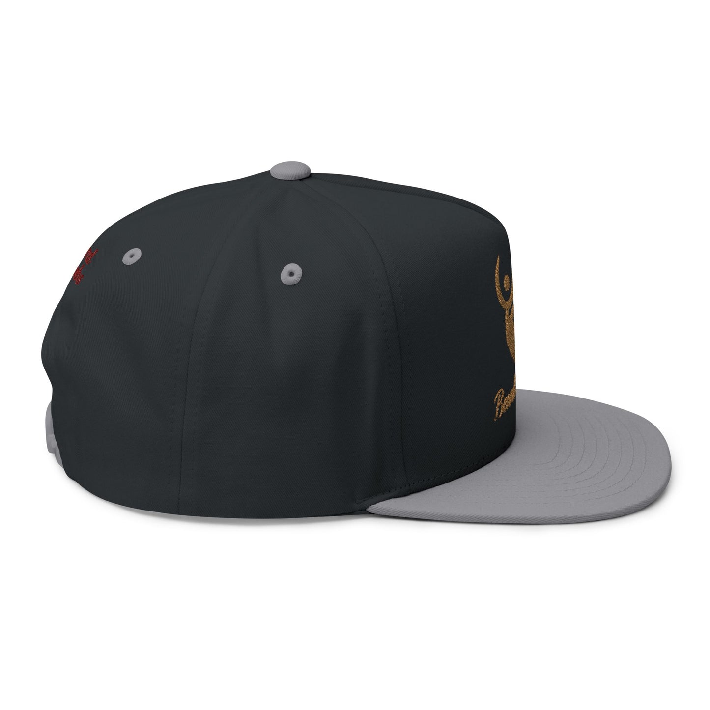 Beard & Boobs Flat Bill Snapback